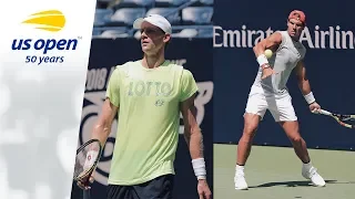 Rafael Nadal and Kevin Anderson Get Ready For 2018 US Open