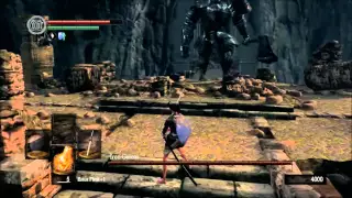 Dark Souls: Iron Golem fails blind