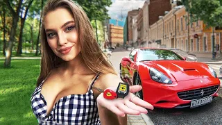 Влог с Димой #34 - Красотка на Ferrari | Записали Трек "Всё по маслу" | Саша прости