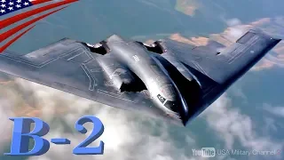 【B-2スピリット】世界一高価な飛行機の飛行映像【1機2,000億円】