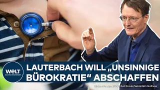 KARL LAUTERBACH: Gesundheitsminister kündigt Erleichterungen bei Kinderkrankengeld