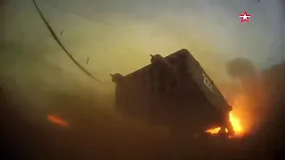 Russia's Tos - 1 MLRS Buratino massive fire no joke
