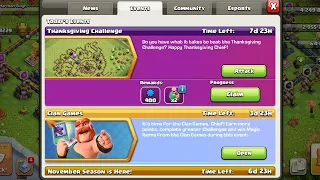 How to 3 Star On Thanksgiving Challenge (Clash of clans)