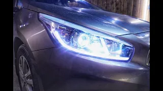 Kia Ceed JD + Aozoom A6+ / Как улучшить свет за 1 час/ Мощный свет в Trade-in.