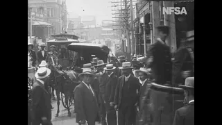 Perth streets in 1908.