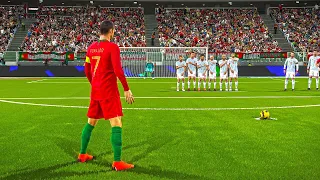 Free Kicks From PES 1997 to 2024