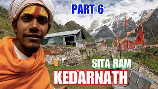 Part 6  Kedarnath, Main temple of Indian pilgrims. Rare footage of life in Ashram Himalaya Mountains