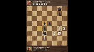 Garry Kasparov vs Anatoly Karpov | World Championship Match (1990)