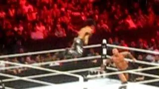 John Morrison gets RKO'd on Monday Night Raw 8-23-2010 (this video was recorded 8-16-2010)