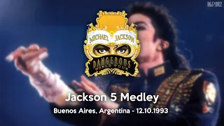 Michael Jackson - Jackson 5 Medley | Buenos Aires, Argentina 12/10/1993 [Pro vs Amateur]
