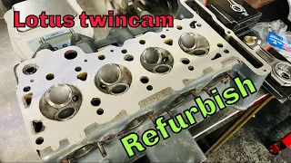 THIS LOTUS TWINCAM CYLINDER HEAD GETS FULLY REFRESHED