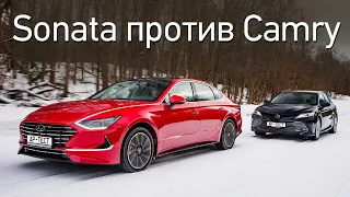 Новая Hyundai Sonata — лучше ли она чем бестселлер Toyota Camry?