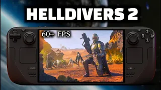 Helldivers 2 Steam Deck OLED: Smooth 60 FPS is POSSIBLE!