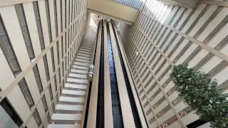 Up To 49! Famous Schindler Port Traction Elevators @ The New York Marriott Marquis in New York, NY