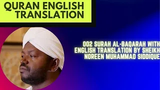 002 Surah Al-Baqarah With English Translation By Sheikh Noreen Muhammad Siddique