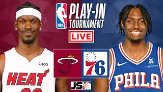 Heat vs 76ers | NBA Play-In Tournament Live Scoreboard