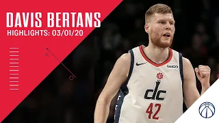 Highlights: Davis Bertans vs. Warriors - 03/01/20