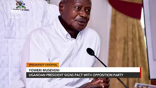 Uganda: President Museveni Signs Pact With Opposition Party