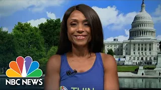 Former Olympian Dominique Dawes On 3 Black Female Gymnasts Sweeping The Podium