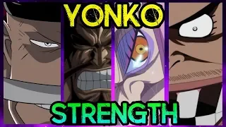 Each YONKO's Strength!! - One Piece Discussion | Tekking101