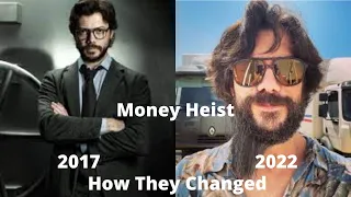 Money heist Cast and crew 2017-2022 |Then Vs Now part 1  |  See How They Changed