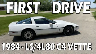 6.0 Liter 84 Corvette First Drive - LS Swap C4 Part 5