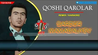 Sardor Mamadaliyev - Qoshi qarolar remix karaoke (minus)