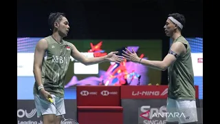 #highlights | ALFIAN/ARDIANTO (INA) vs HE Ji Ting/REN Xiang You (CHN); Singapore Open 2024 - Final