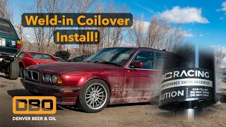 How-to install Coilovers on an E34