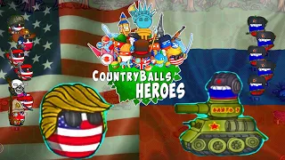 CountryBalls Heroes | War For Oil!