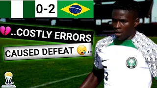 The Flying Eagles of Nigeria lose to Brazil at the U-20 World Cup 2023