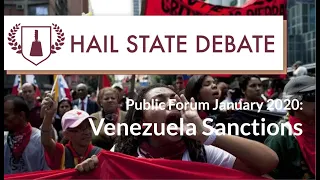 Public Forum - January 2020 - Venezuela Sanctions