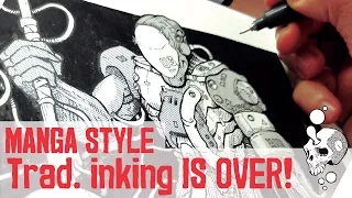 Traditional inking IS OVER! - Deleter Screen tone and more!