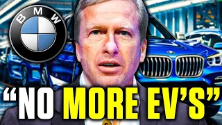 HUGE NEWS! BMW CEO Shocking WARNING To All EV Makers!