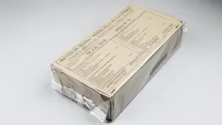 Best French Ration Ever?!? FRENCH 24 HOUR MRE - POTATOES WITH CHEESE AND PORK