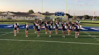 Gunter Tigers 2019 Cheerleaders perform fight song