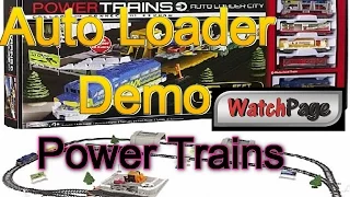 Power Trains AUTO LOADER CITY Train Play Set DEMO Installation & Operation