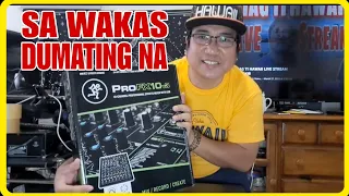 UNBOXING MACKIE PROFX10V3 MIXER & ROCKVILLE MICROPHONE