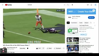 NFL Brutal Hits of the 2022 Season Week 7   YouTube