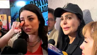 Violeta Isfel llora al recordar las palabras de Maribel Guardia cuando falleció Julián Figueroa