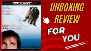 Eternal Sunshine Of The Spotless Mind (Carrey & Winslet) 4K Bluray Unboxing  & Review! #movie #film