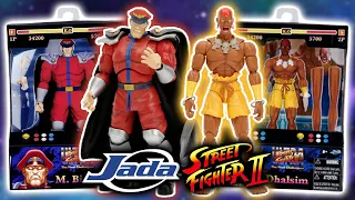 NEW WAVE 2 JADA TOYS STREET FIGHTER M BISON & DHALSIM FIGURES! EVERYTHING YOU NEED TO KNOW!