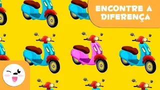 Encontre o emoji diferente - Atenção visual para crianças - Versão transportes