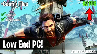 Just Cause 4 : Ultimate Lag & Stutter Fixed! For Low End PCs