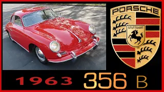 Ruby Red 1963 Porsche 356B for Sale