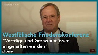 Westfälische Friedenskonferenz: Armin Laschet (CDU) im phoenix tagesgespräch am 15.09.2023