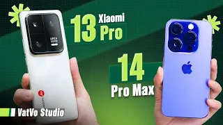 So sánh Xiaomi 13 Pro và iPhone 14 Pro Max: Khoảng cách không còn xa!