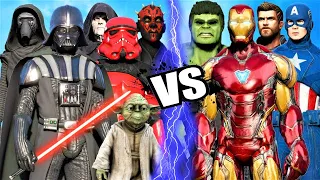 THE AVENGERS vs STAR WARS - EPIC BATTLE