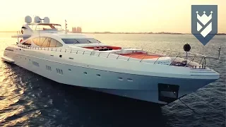 MANGUSTA 165 SUPERYACHT FOR SALE - WALK THROUGH VIDEO