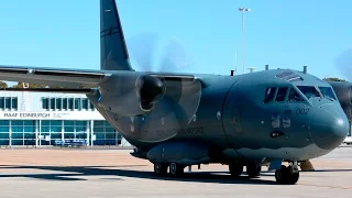 C 27J Spartan visit to RAAF Edinburgh